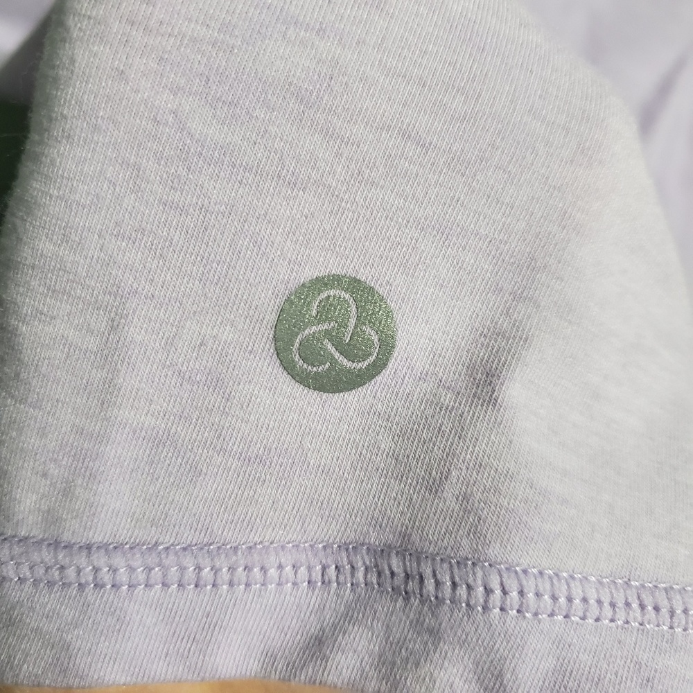 Zella Short Sleeve Ruched Athletic Scoop Neck Top - Picture 5 of 6